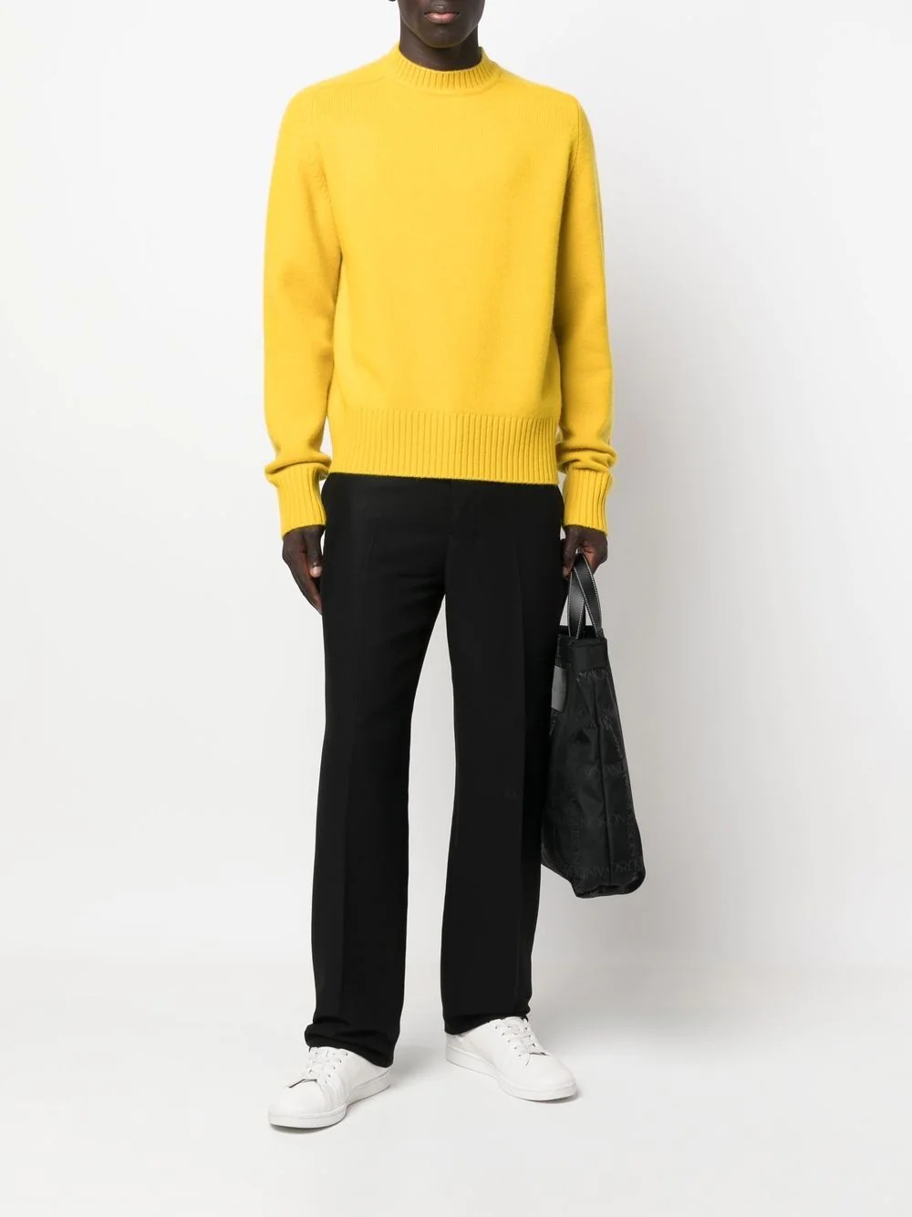 crew-neck cashmere jumper - 2