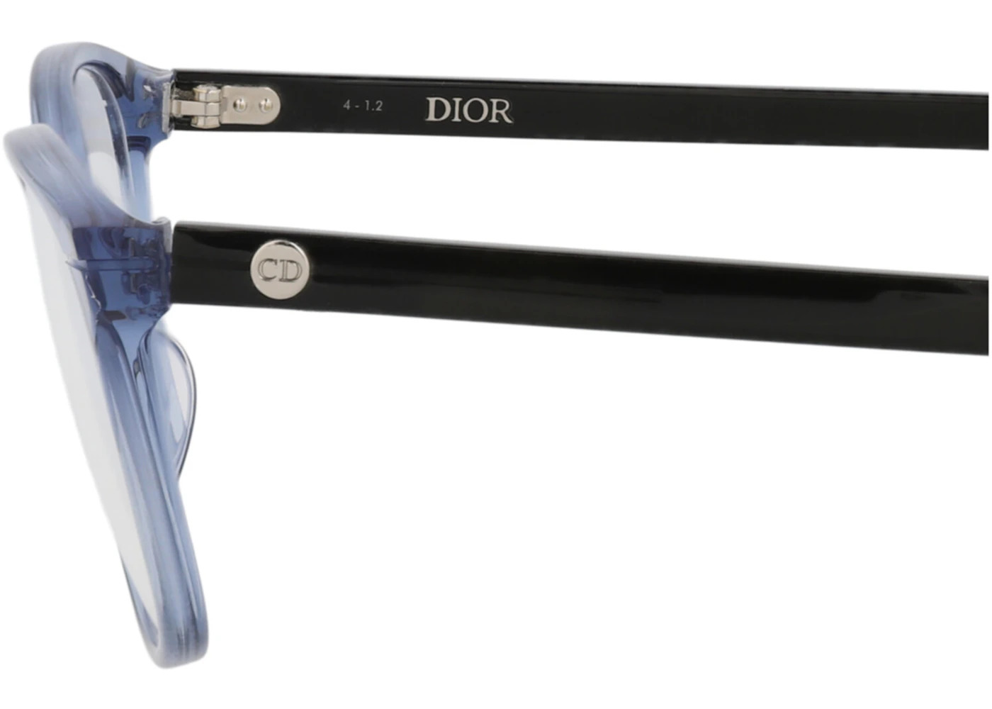 Dior Square-Frame Acetate Optical Frames Blue Blue Transparent (DM50003I-56-084) - 4