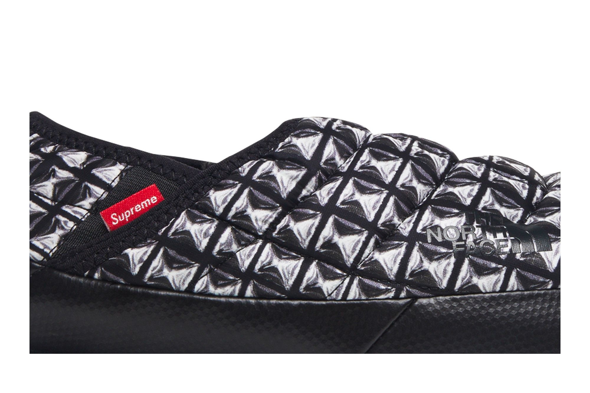 Supreme x Traction Mule 'Black Studded Print' - 2