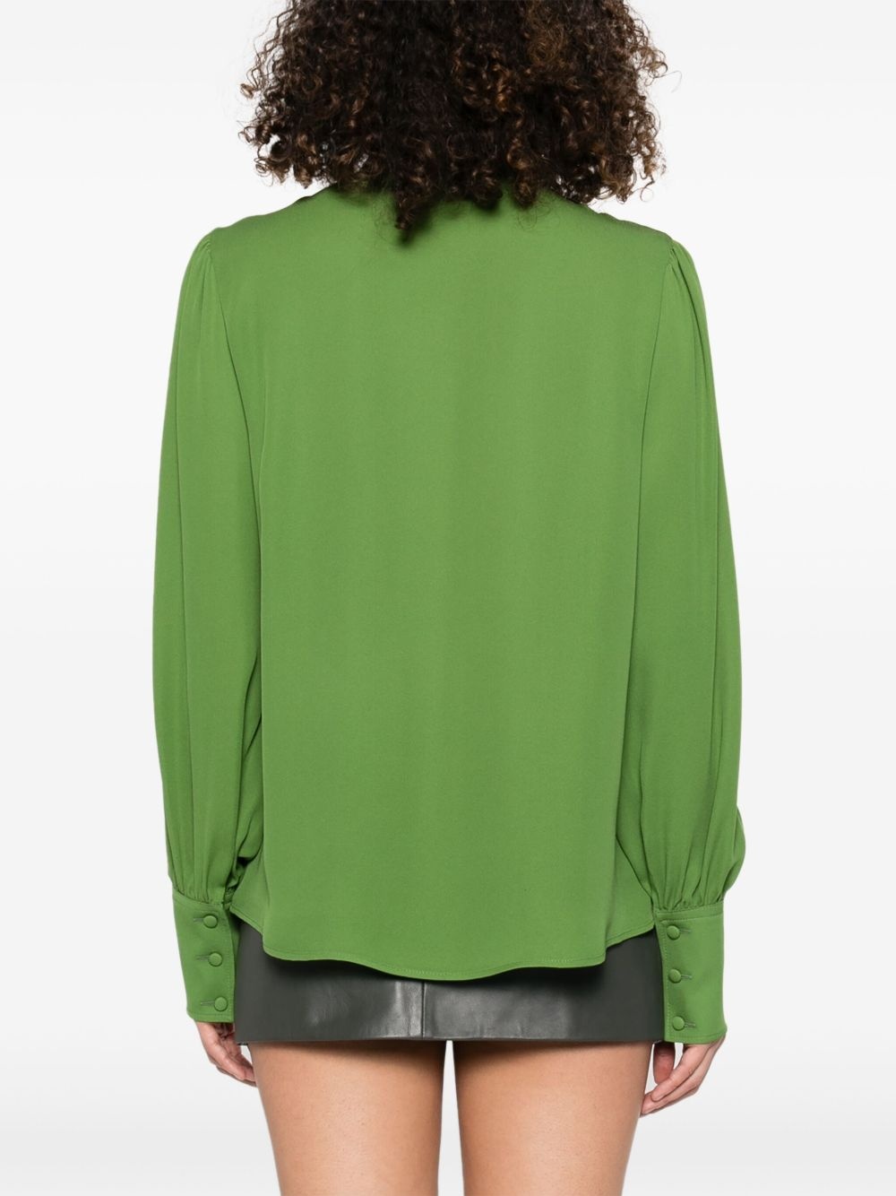 silk blouse - 4