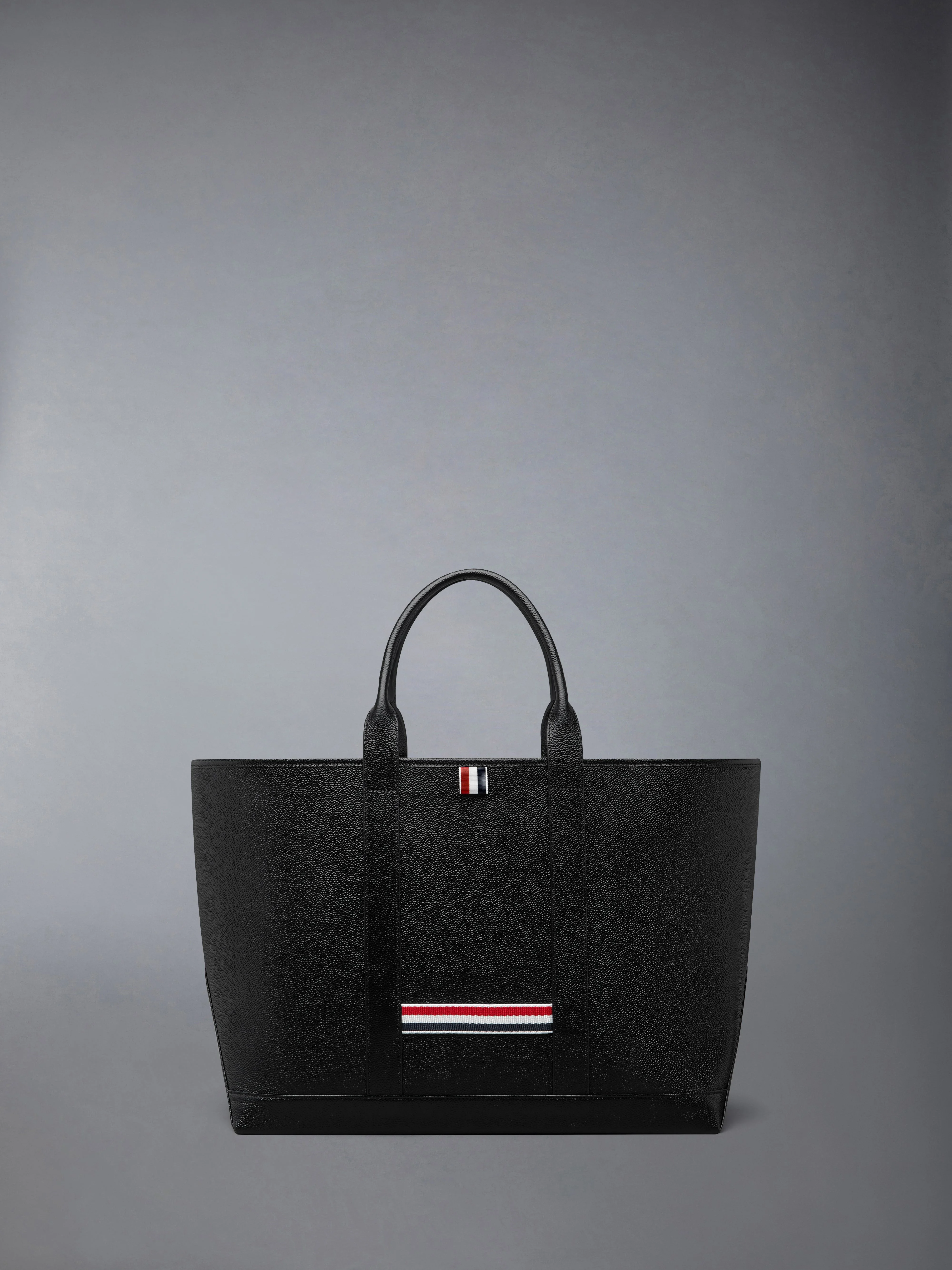 MEDIUM TOOL TOTE IN PEBBLE GRAIN LEATHER - 1