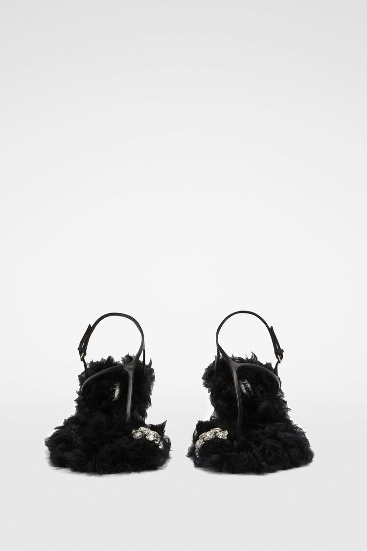 Fur Sandals - 2