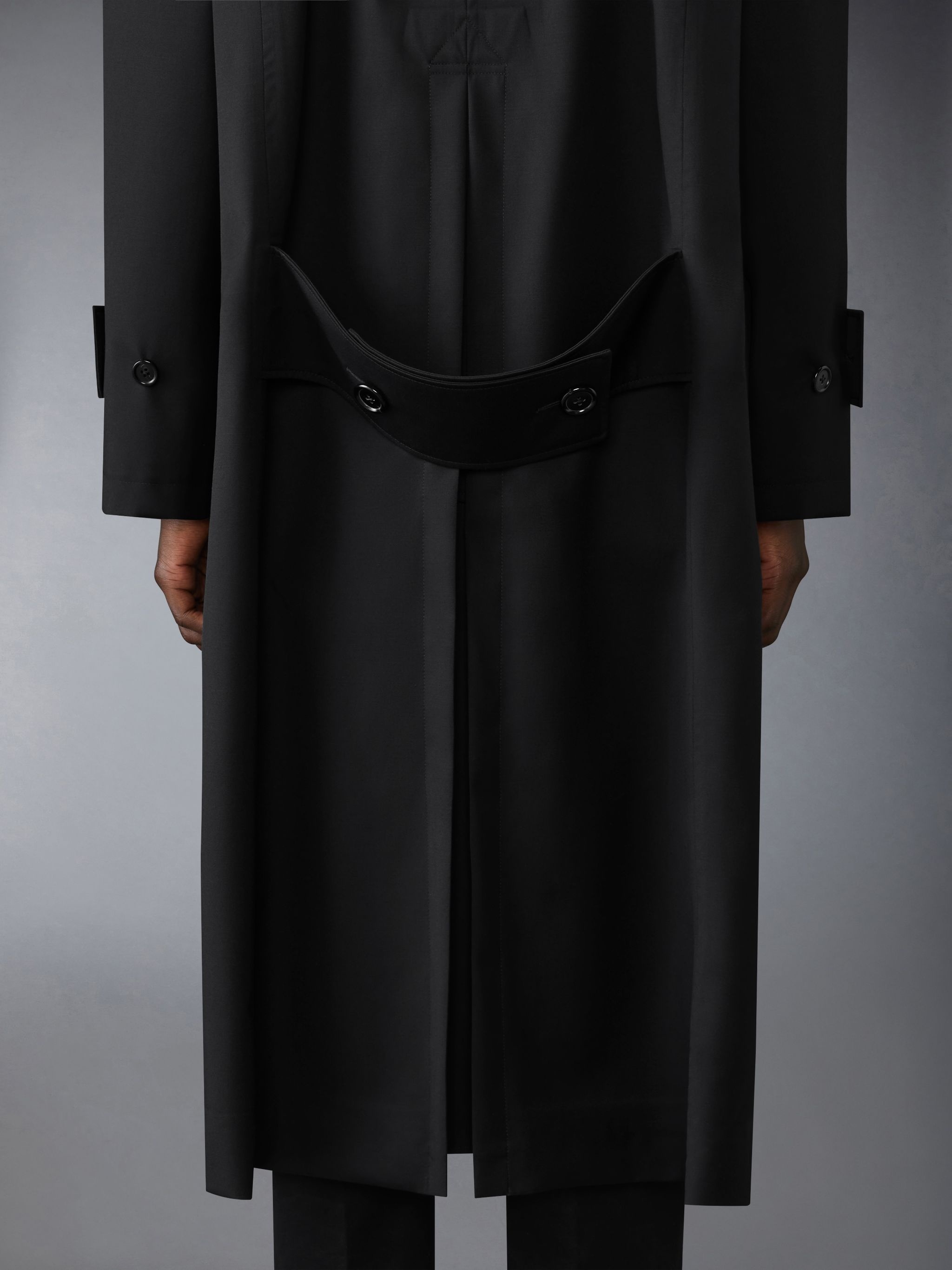 Wool Raglan Coat - 7