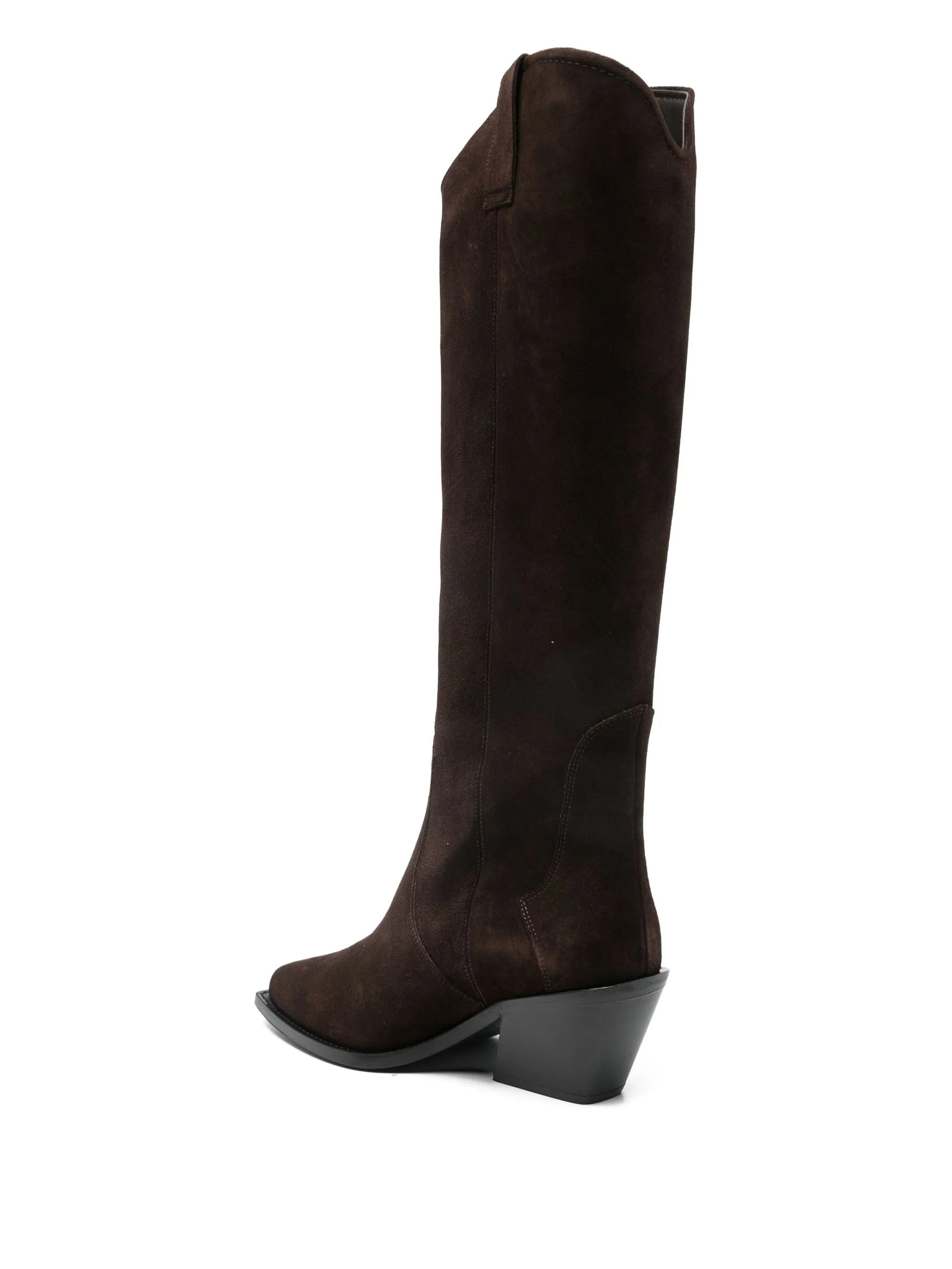 Anine Bing 70mm Tania Suede Knee-high Boots - 2