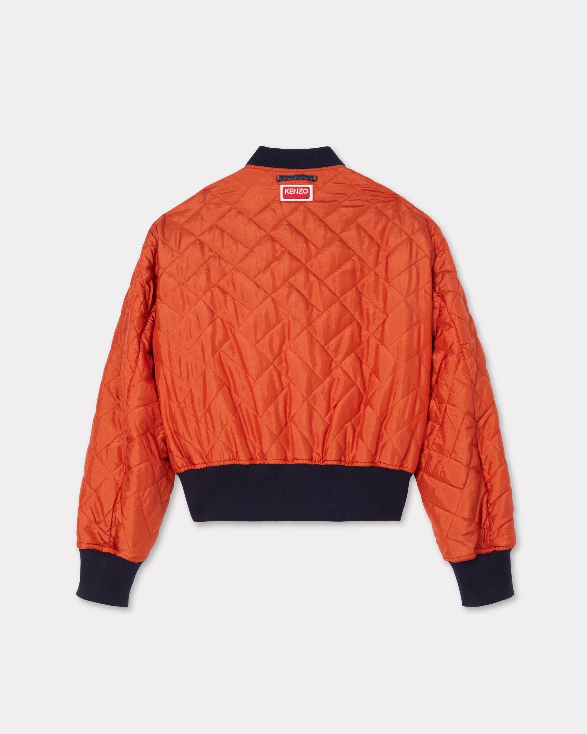 'KENZO Constellation' reversible embroidered bomber in japanese denim - 4