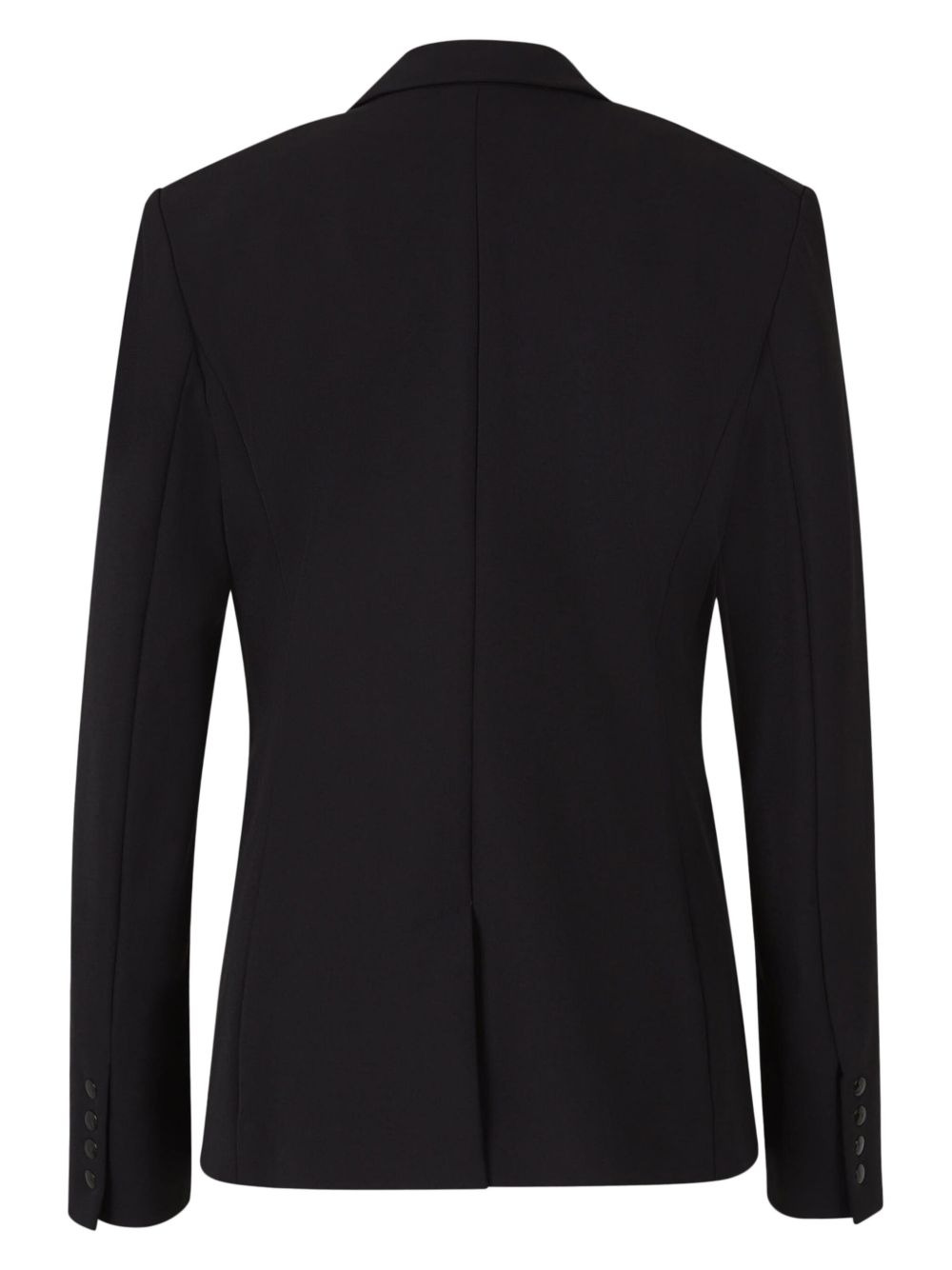 zip pocket single-breasted blazer - 2