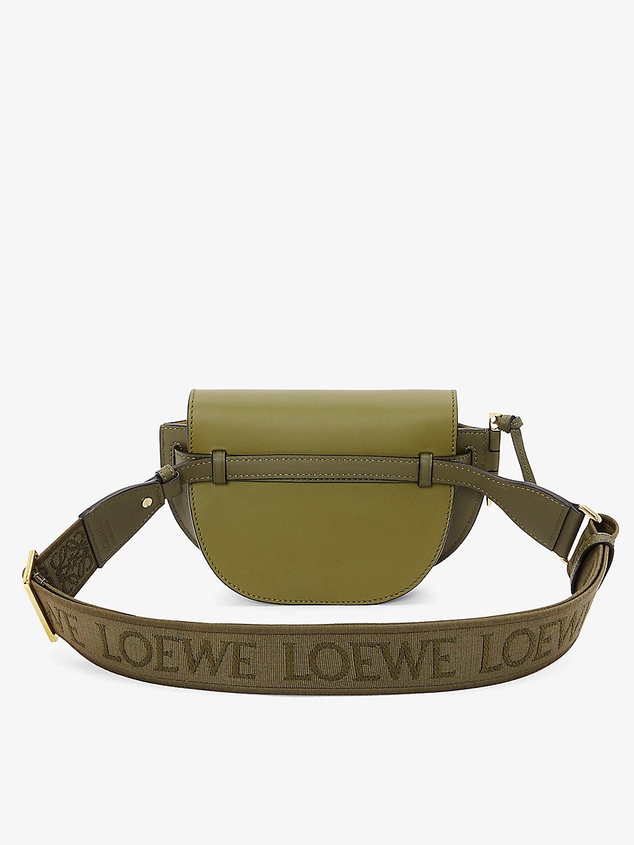 LOEWE - Gate Dual mini leather-blend shoulder bag