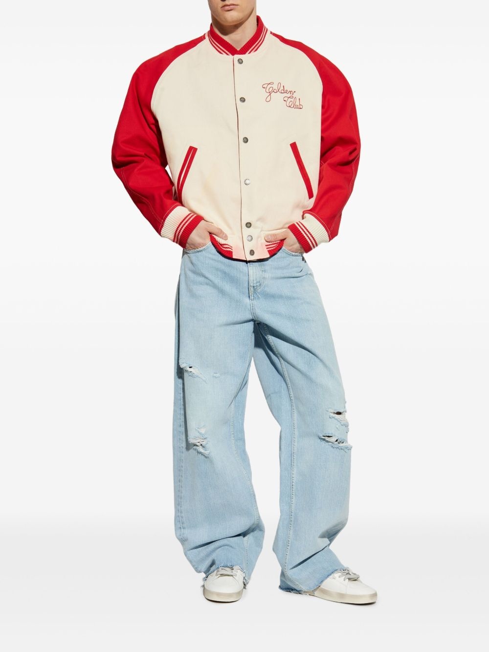 embroidered bomber jacket - 2