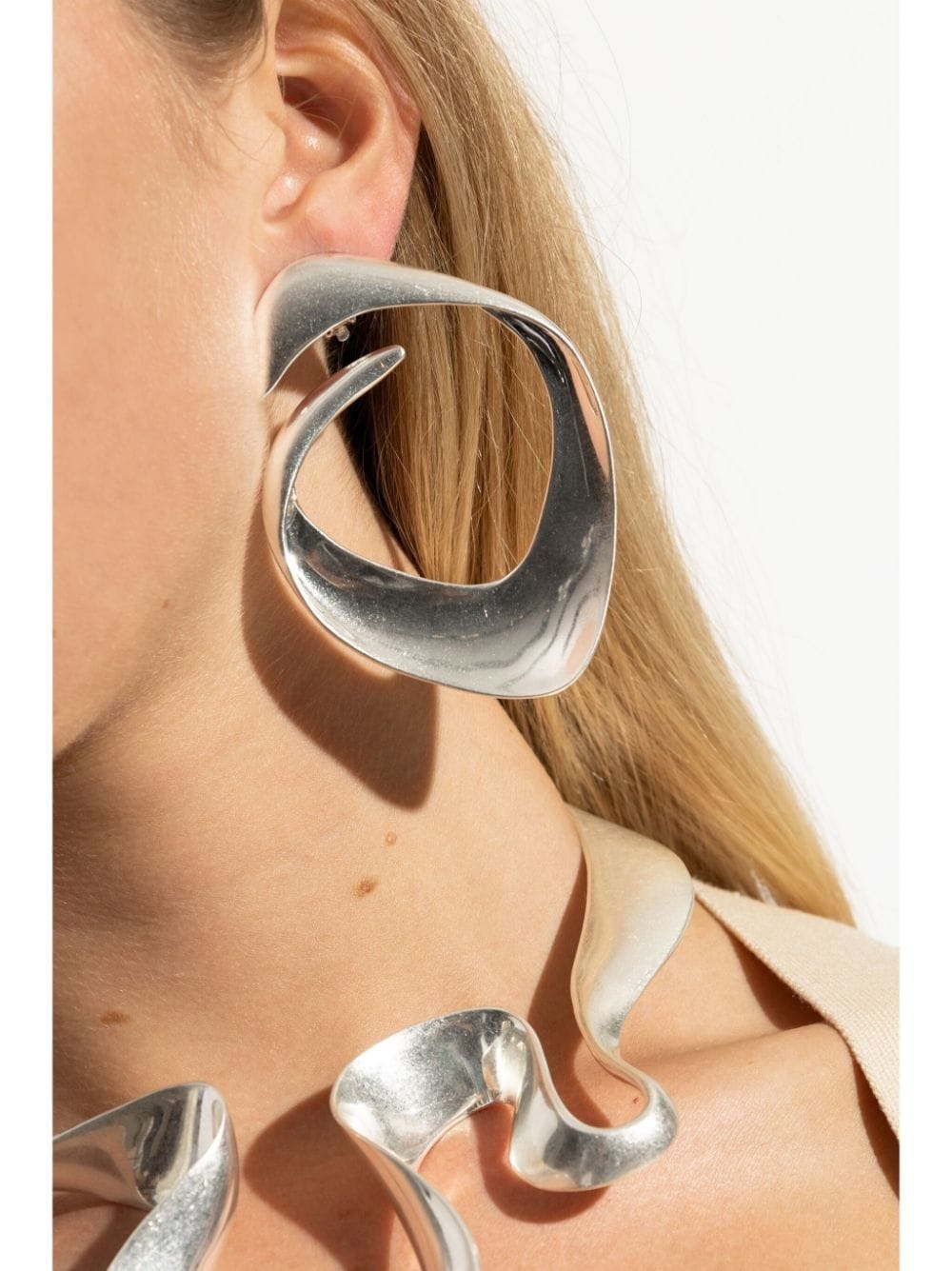 Lola brass earrings - 2