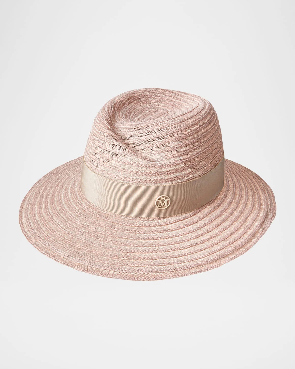 Virginie Straw Fedora Hat - 1
