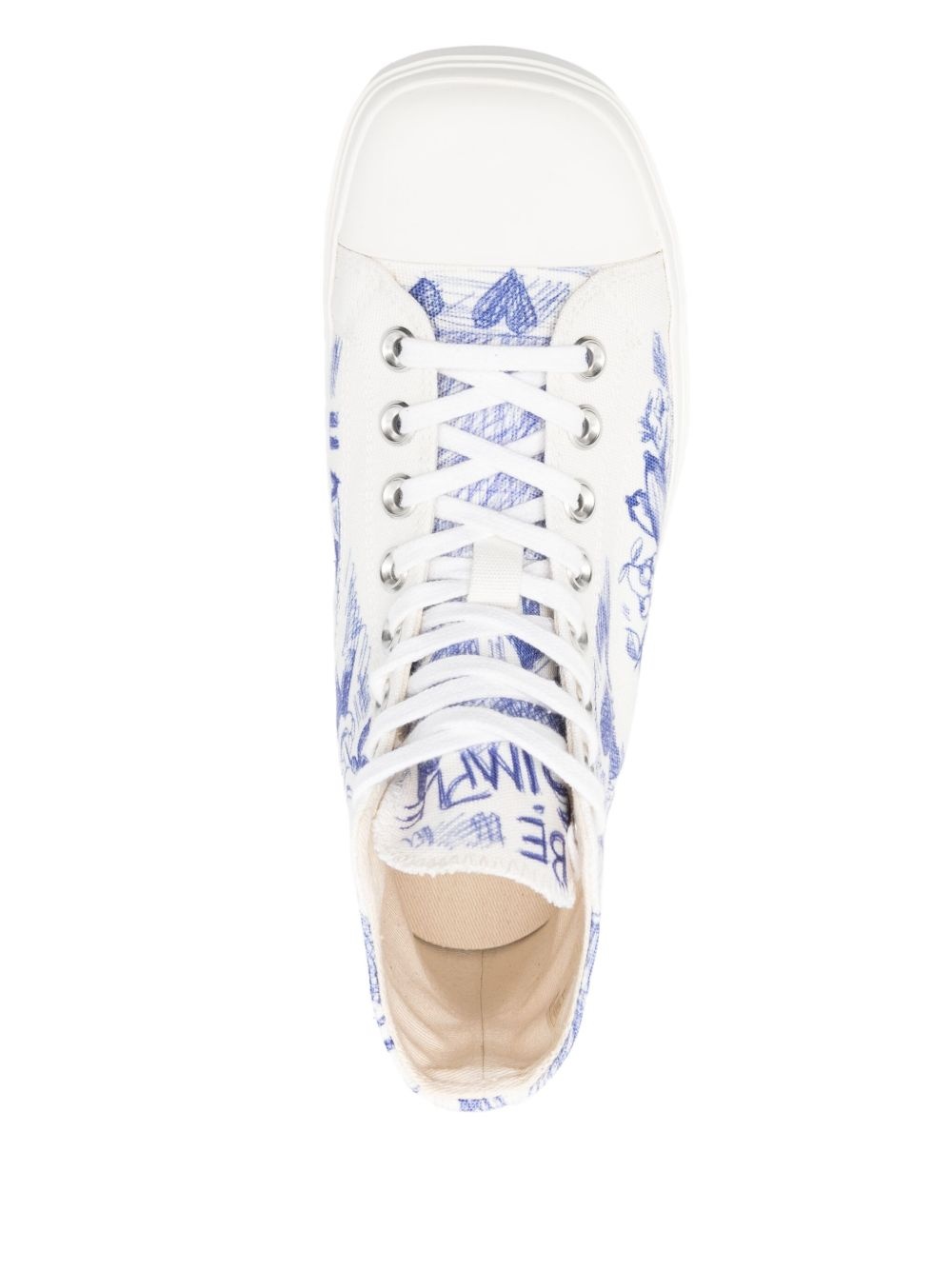 printed sneakers - 4