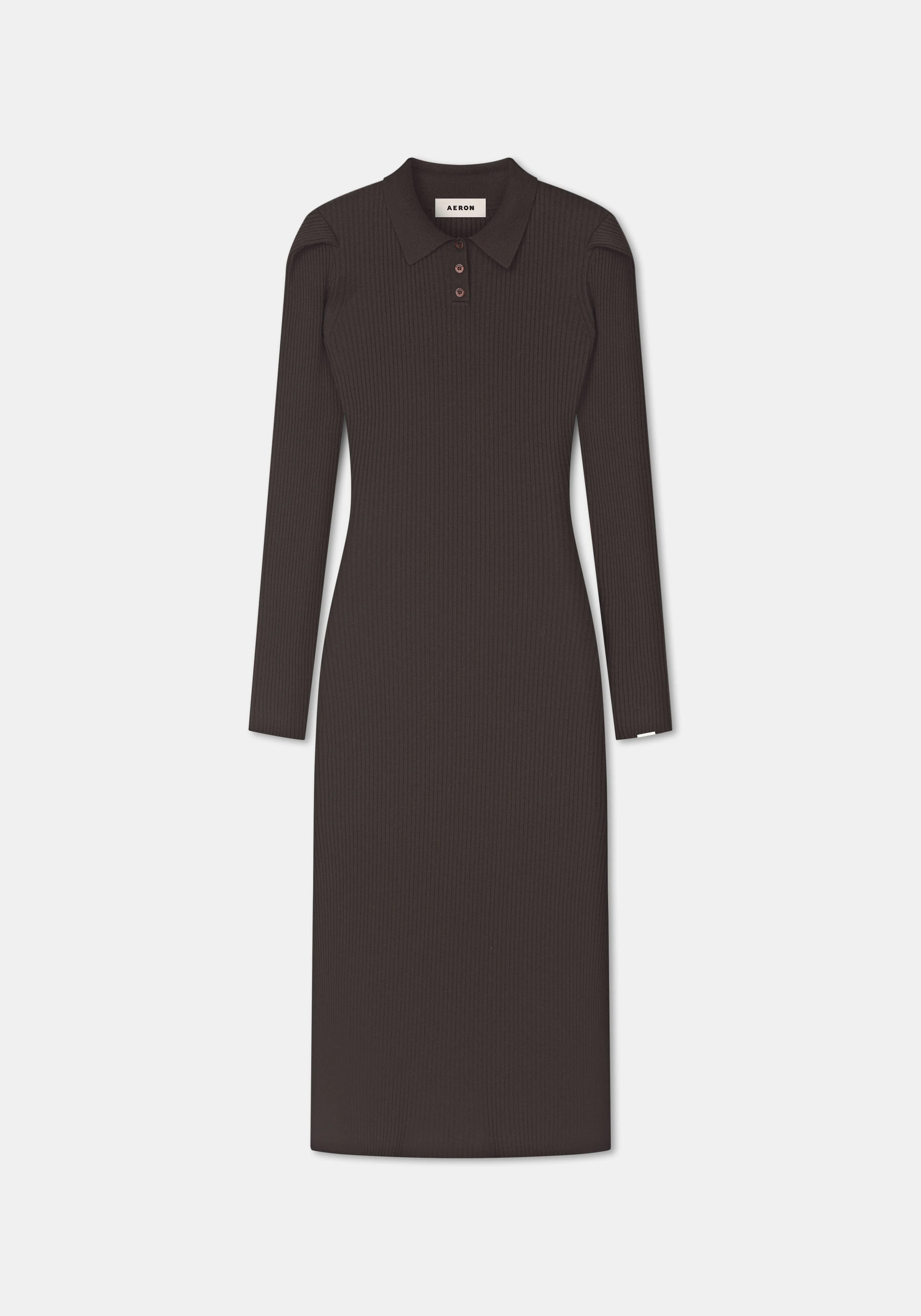 ARLA
Merino ribbed polo dress - 1