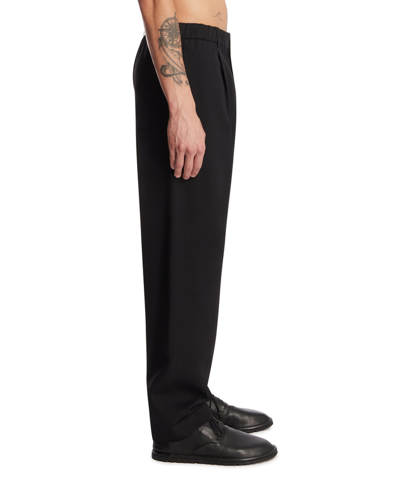 Black Straight-Leg Trousers 5