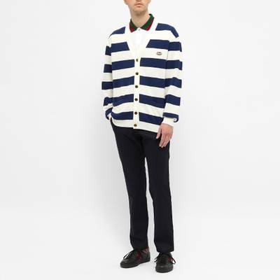 GUCCI Gucci Striped Knitted Cardigan outlook