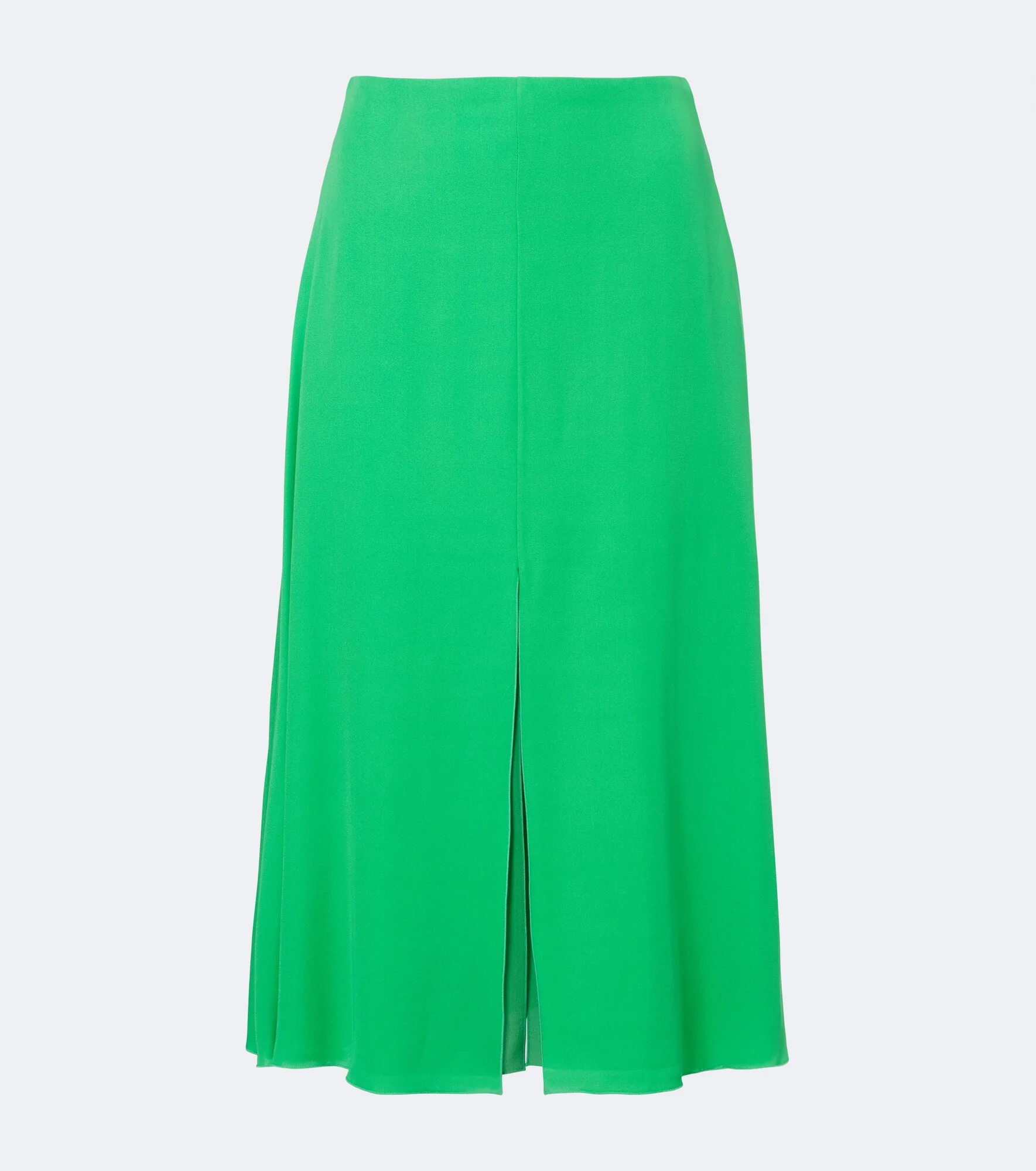 Silk georgette midi skirt - 1