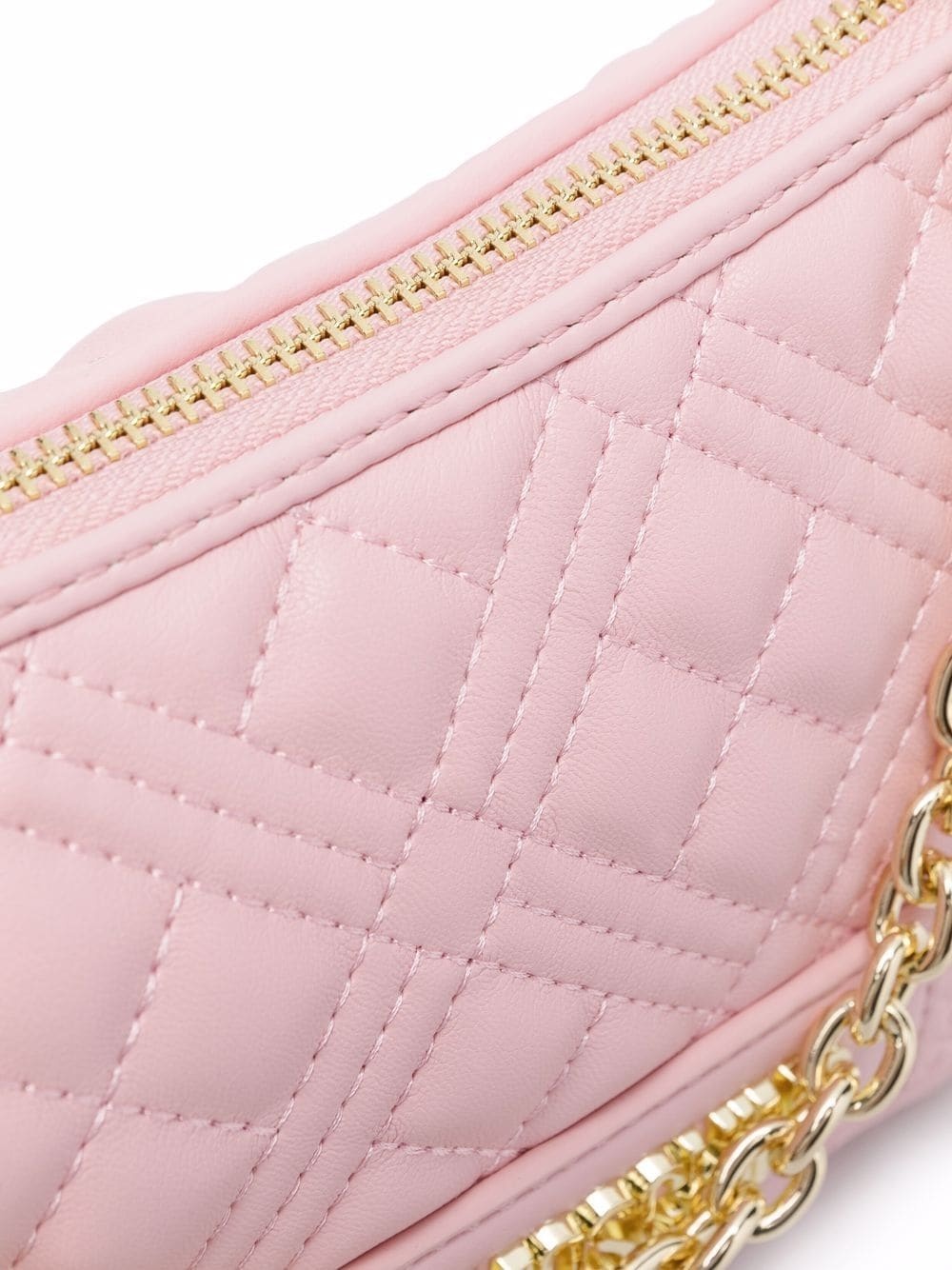 quilted logo plaque crossbody bag - 5