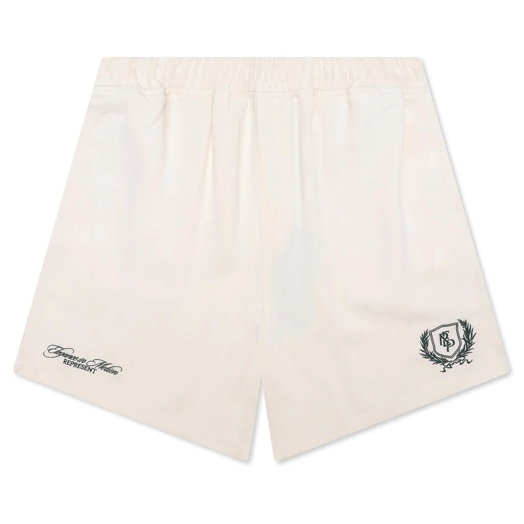 CREST SHORT - ANTIQUE WHITE - 1