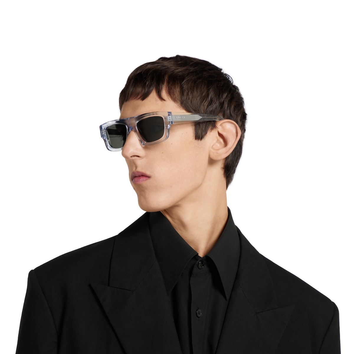 Rectangular frame sunglasses - 3