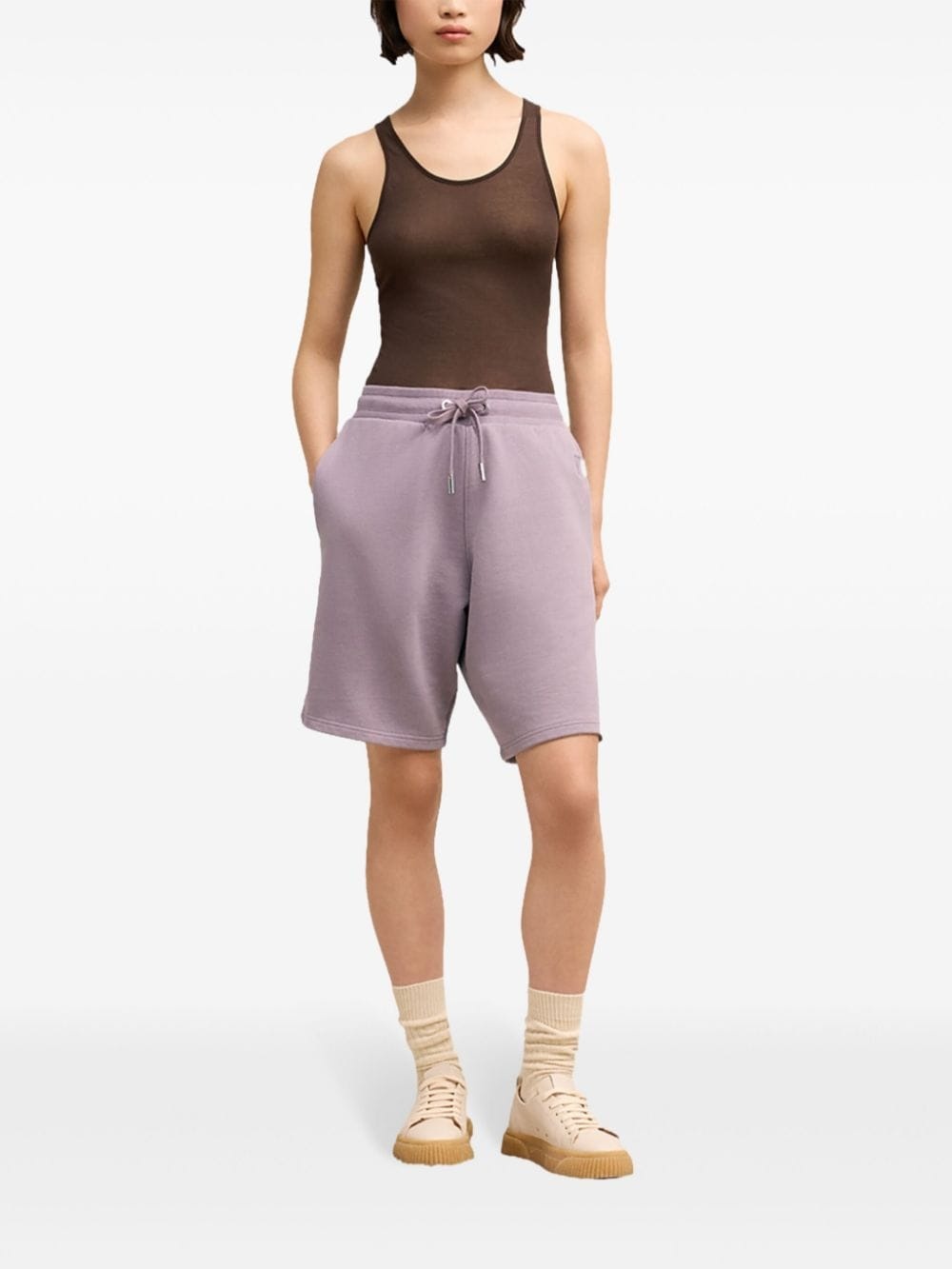 Ami De Coeur drawstring shorts - 3