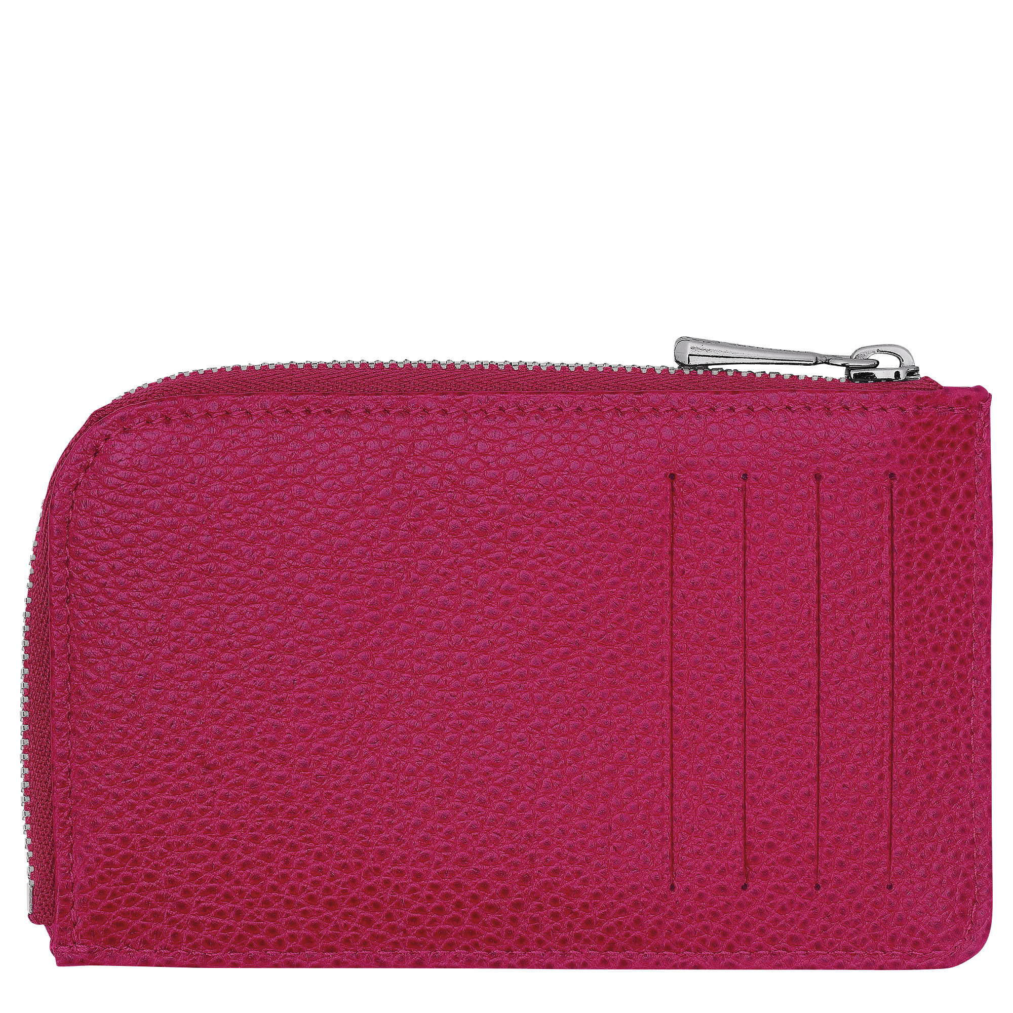 Le Foulonné Card holder Beetroot - Leather - 2