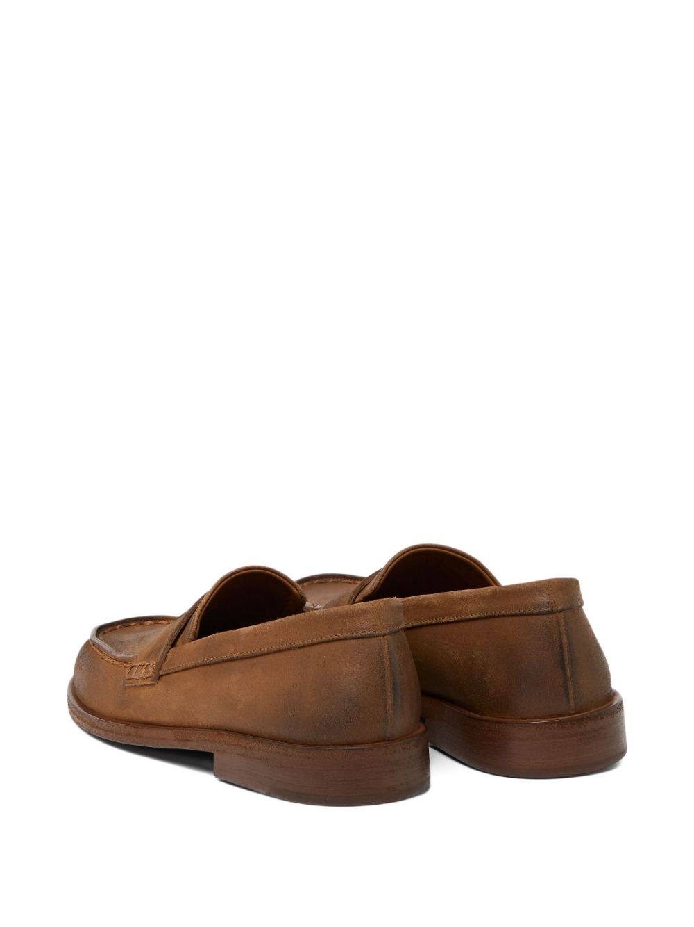 penny leather loafers - 3