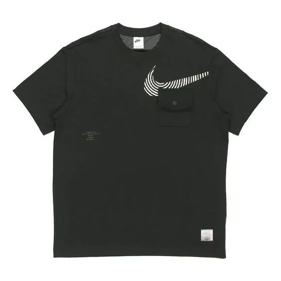 Nike Sports Leisure Short Sleeve Men's Black DM7898-010 - 1