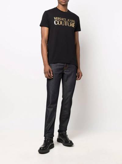 VERSACE JEANS COUTURE logo-print T-shirt outlook