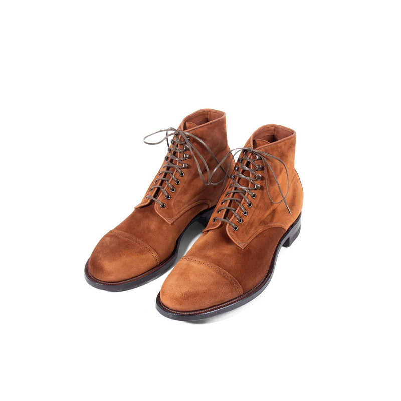 VIBERG Navvy Boot™ BCT - Polo Brown Janus Calf Suede outlook
