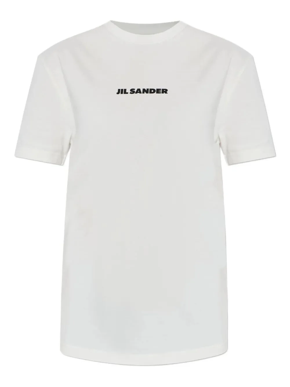 Jil Sander Women Crewneck Short Sleeves Classic Logo Print T-Shirt - 1