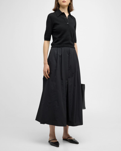 Max Mara Renoir Long Pintuck Skirt outlook