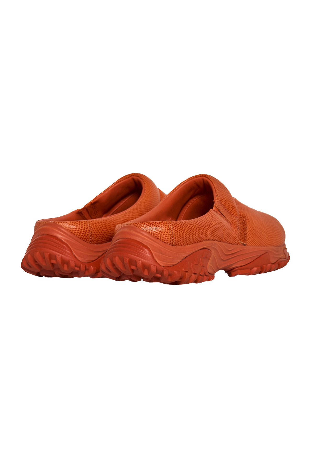 Martine Rose x Clarks Leather Clog Orange - 3