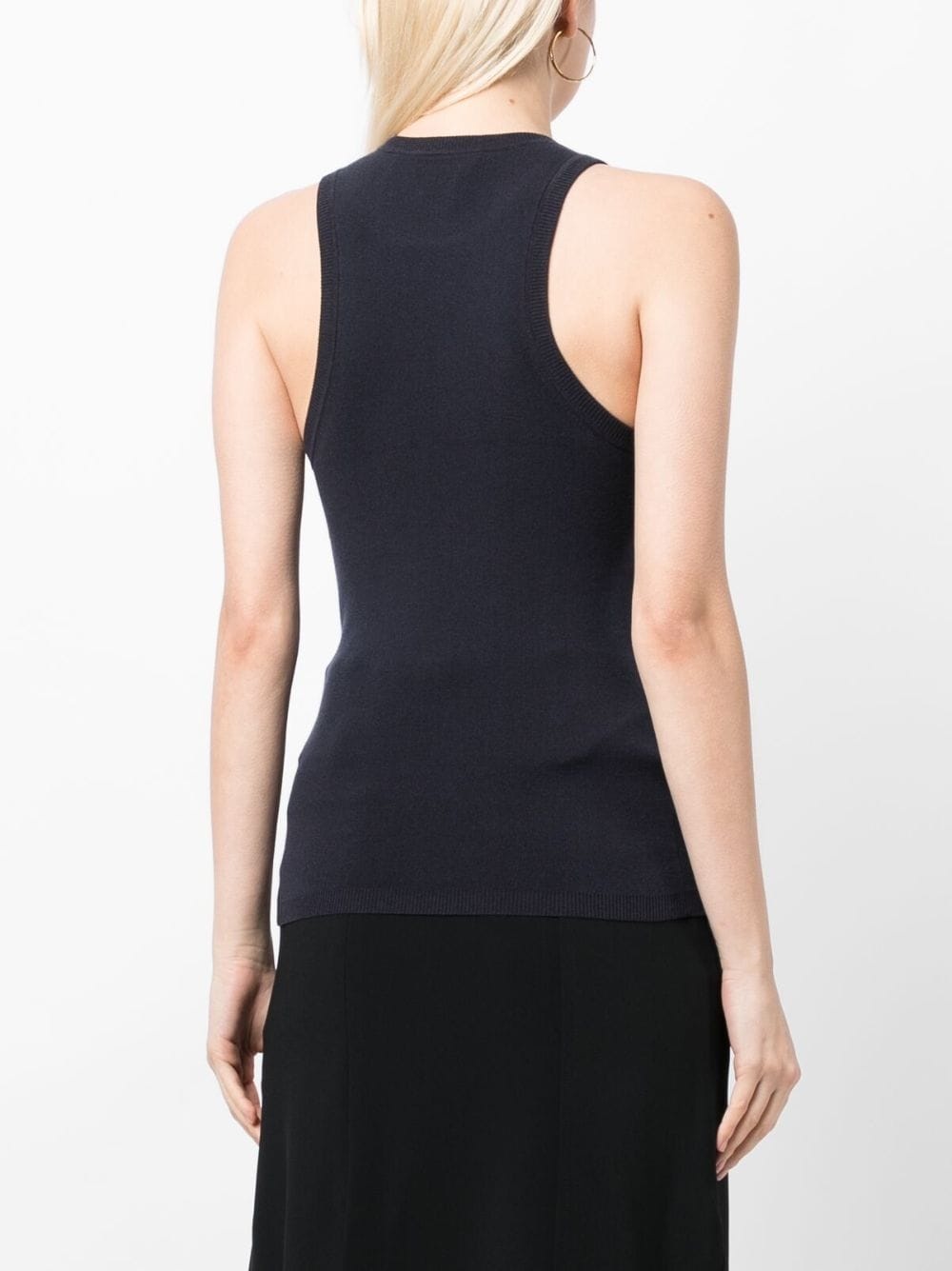 crepe-texture tank top - 4