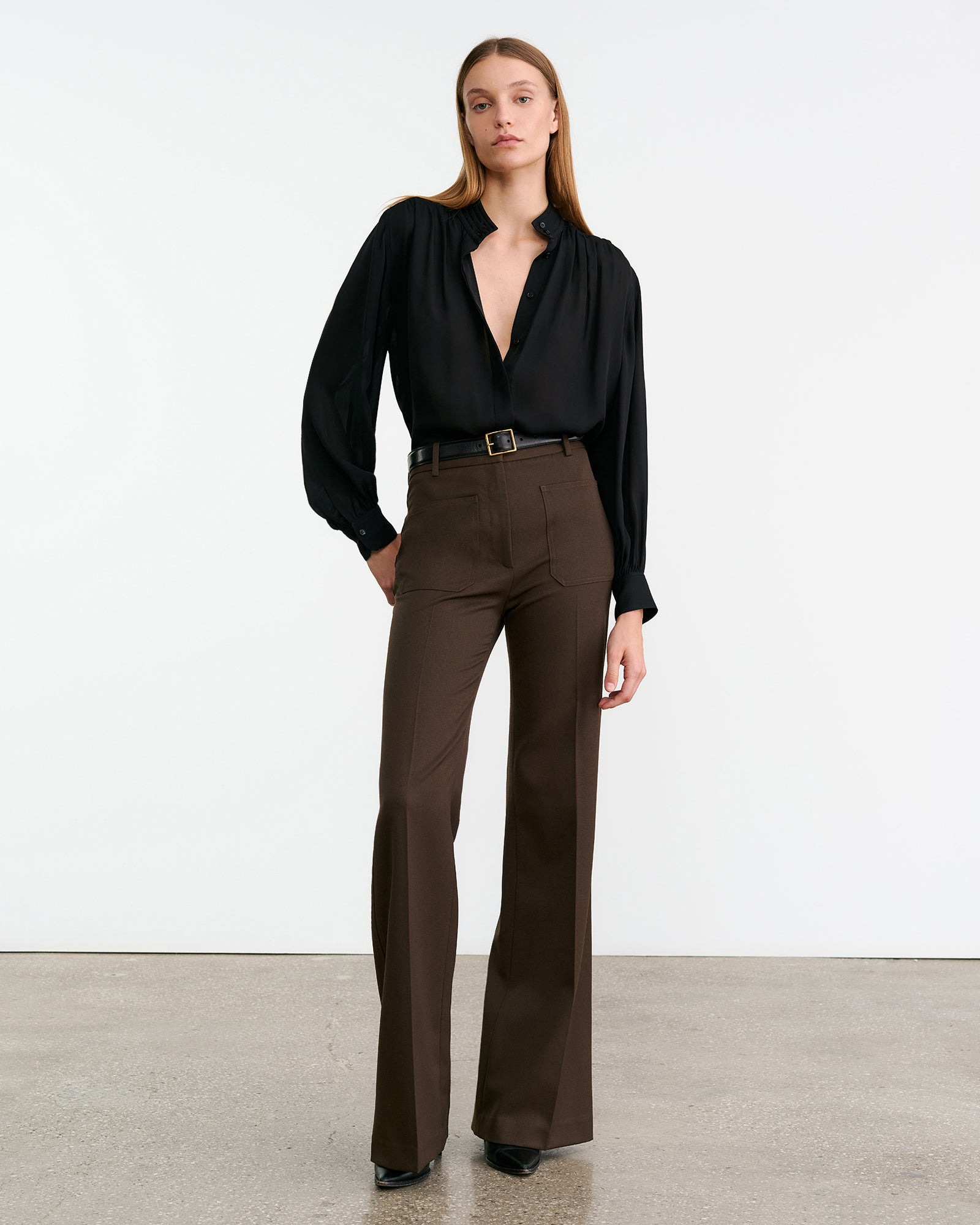 REVI SILK BLOUSE - 4