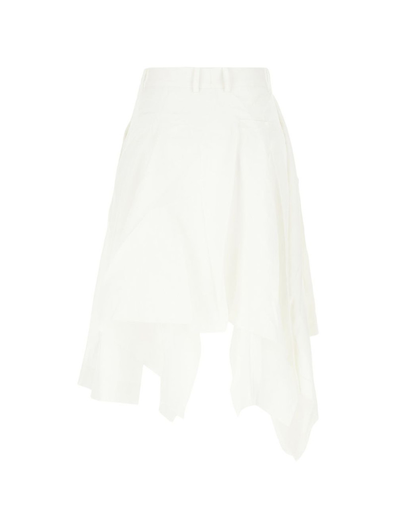 NICCOLÒ PASQUALETTI asymmetric draped shorts outlook