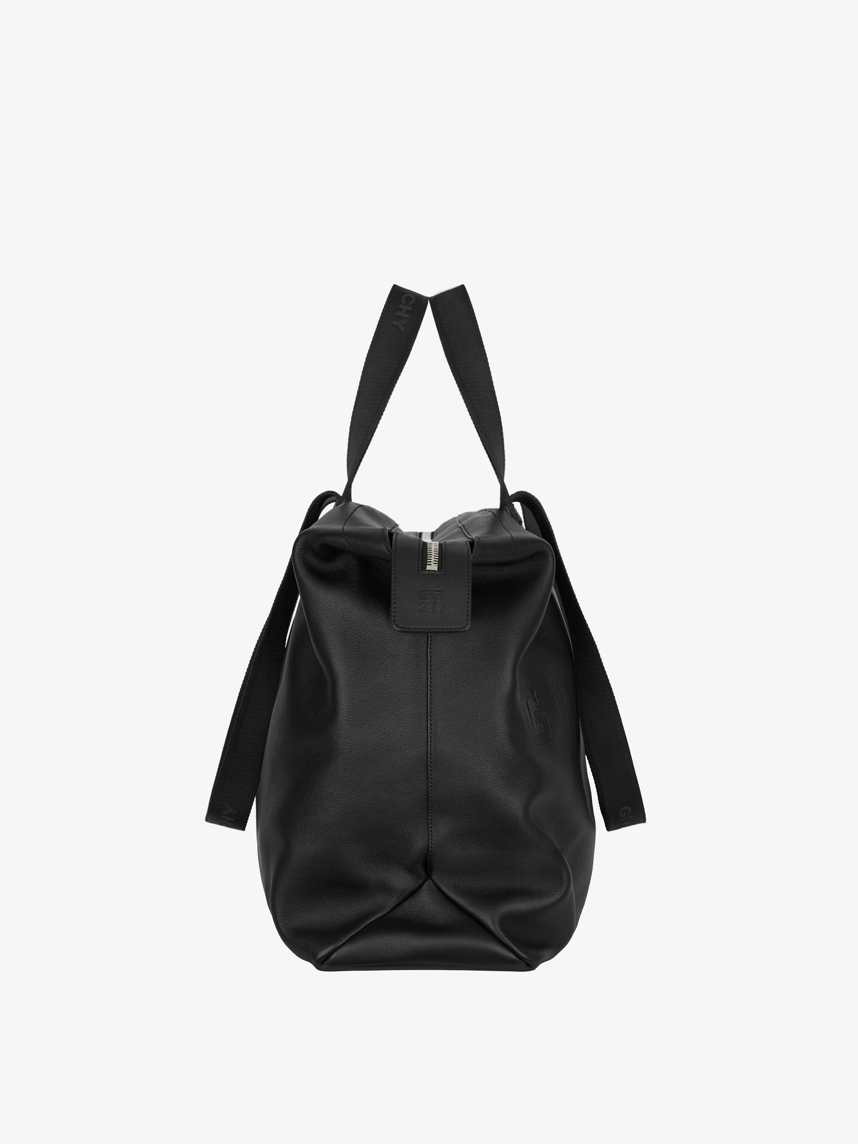 G-SHOPPER LARGE TOTE BAG IN LEATHER - 3