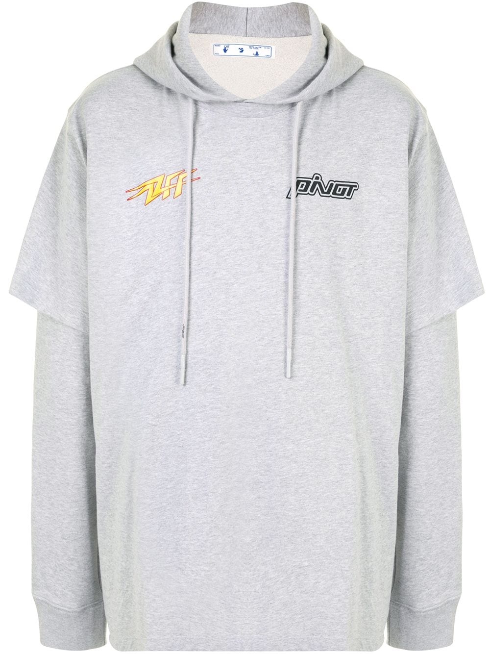 Pivot cotton hoodie - 1