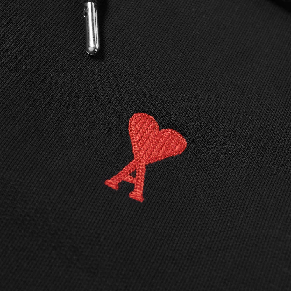 AMI Heart Drawstring Quarter Zip - 2