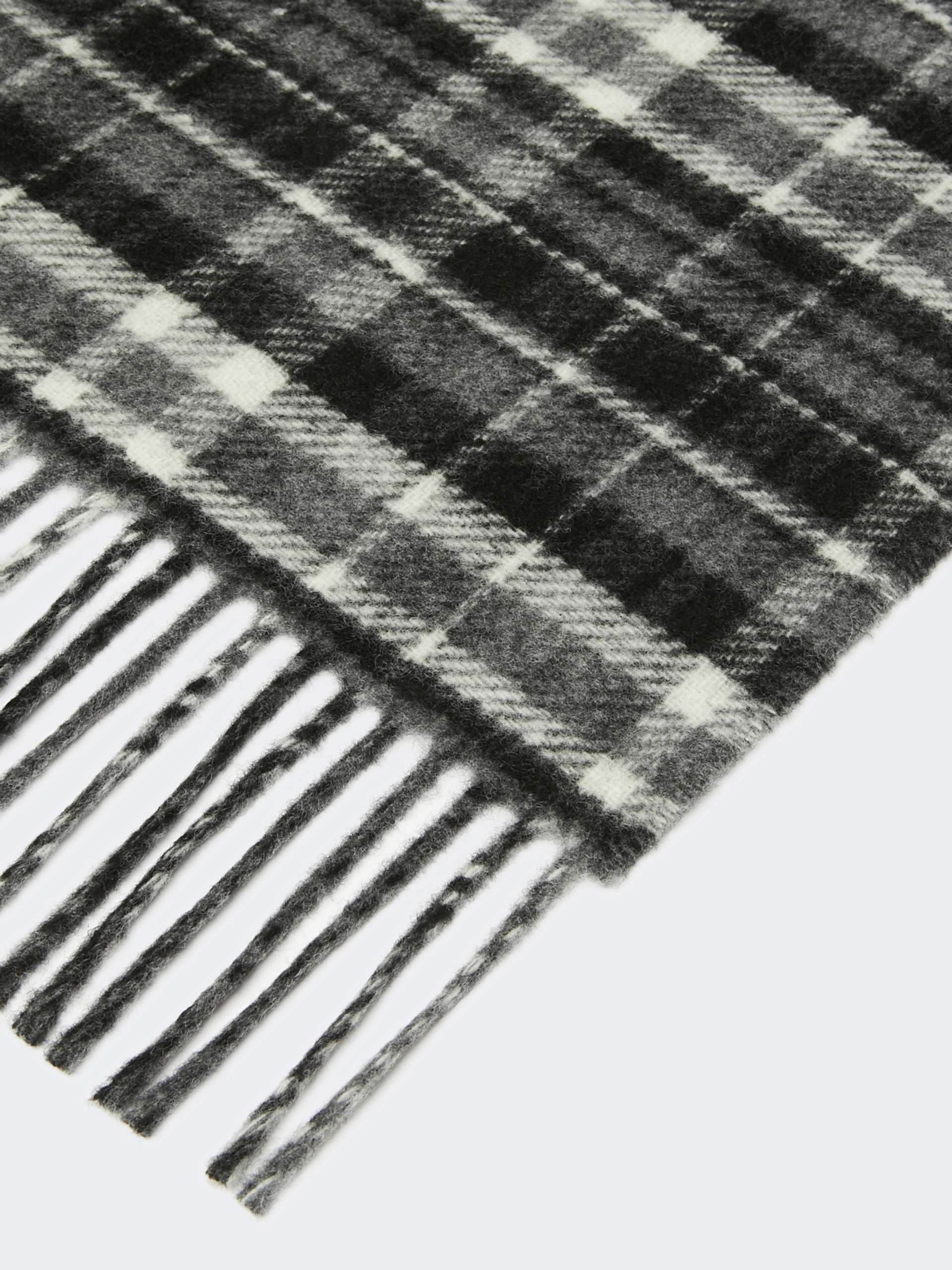 PAGELLA Jacquard wool-blend stole - 2