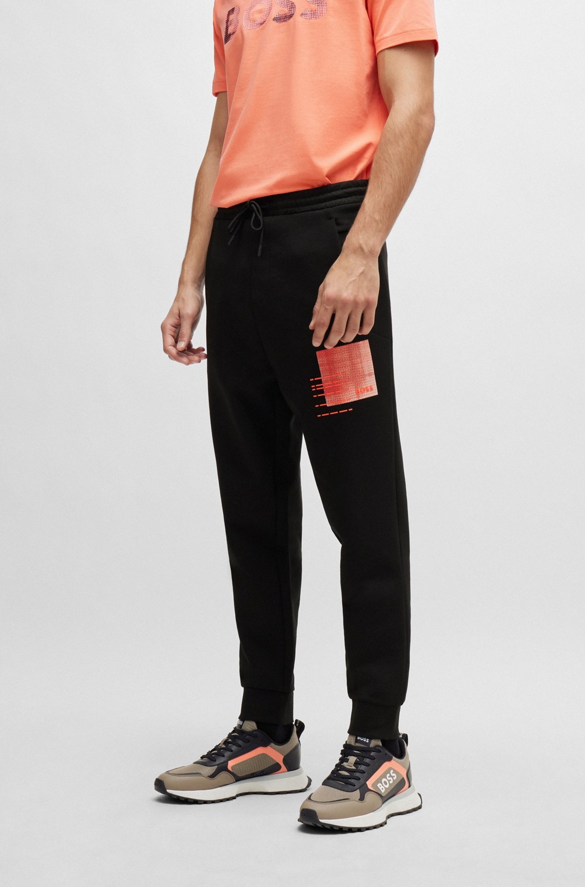 TRACKSUIT BOTTOMS WITH SEASONAL ARTWORK - 2