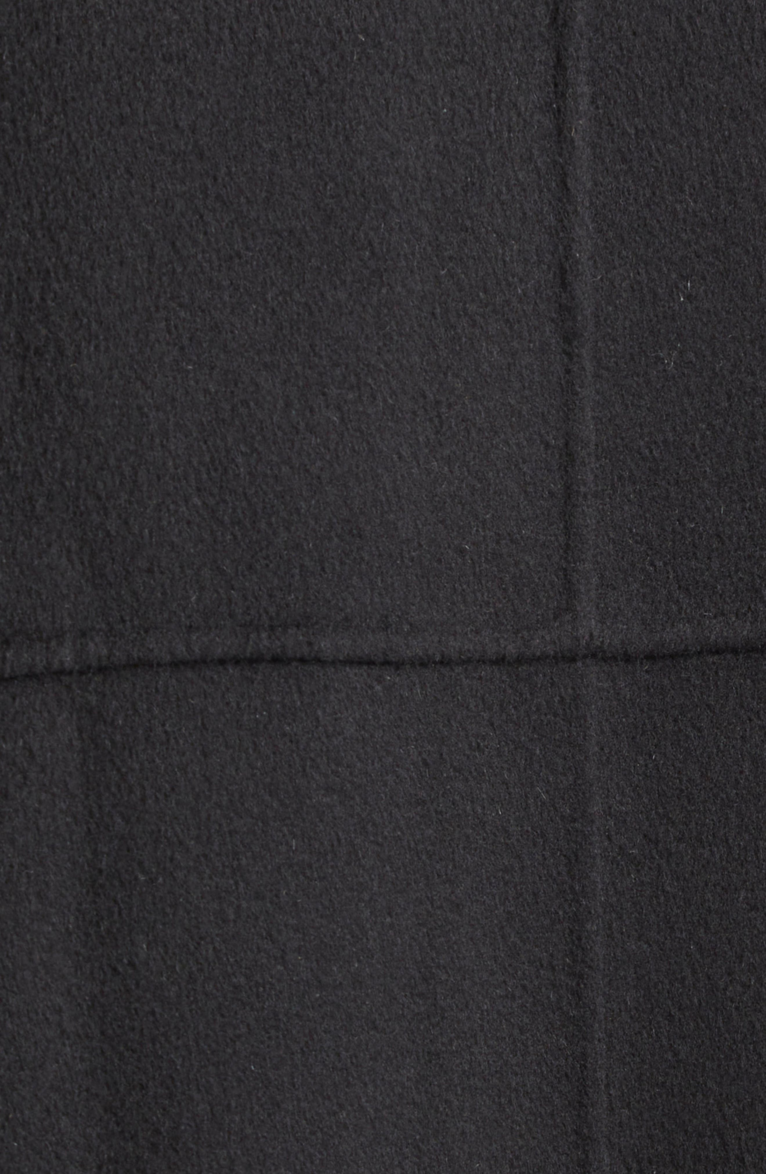 TOTEME Annecy Open Front Wool & Cashmere Coat in Black at Nordstrom - 6
