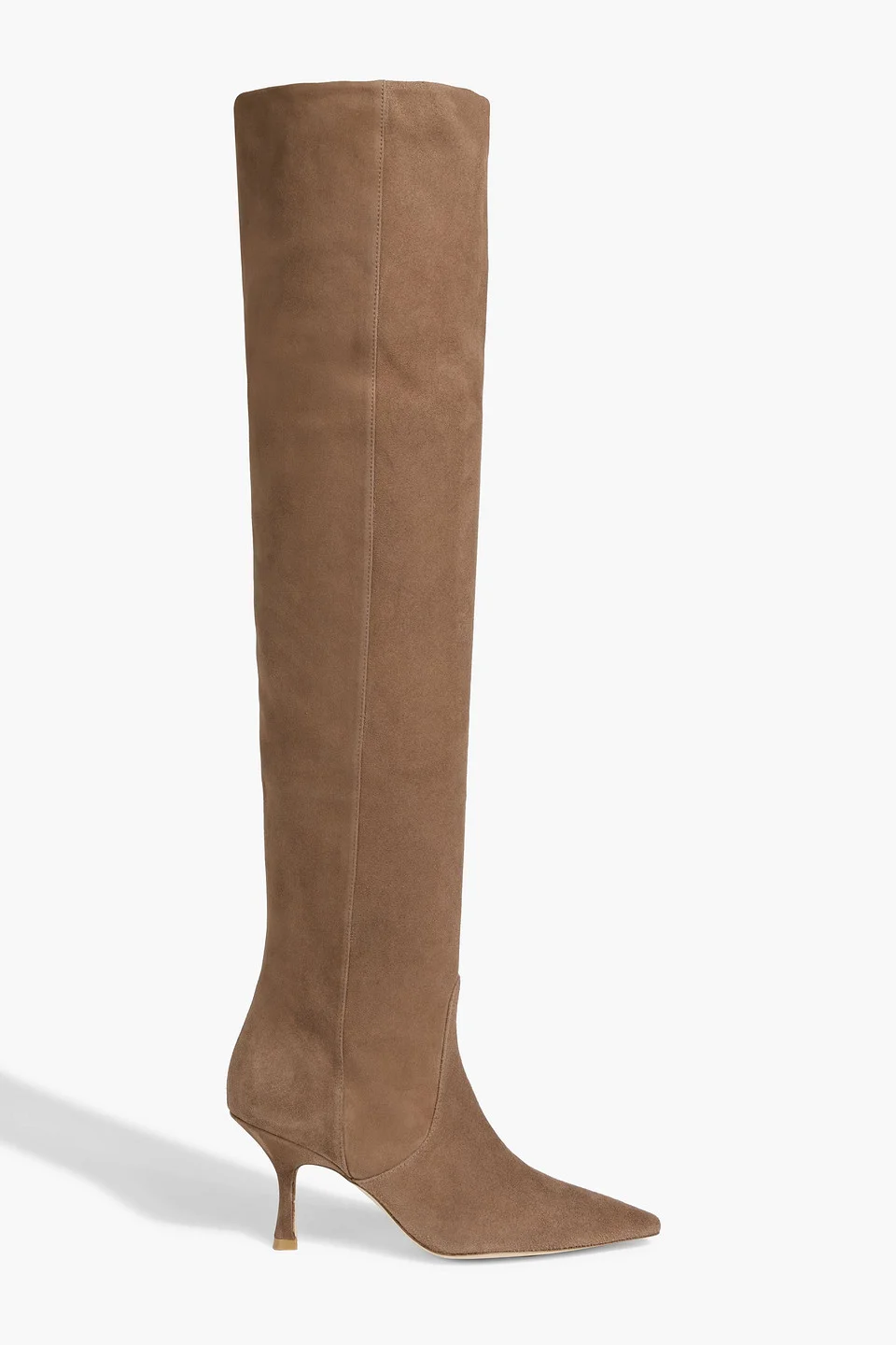 Naomi 75 suede over-the-knee boots - 1