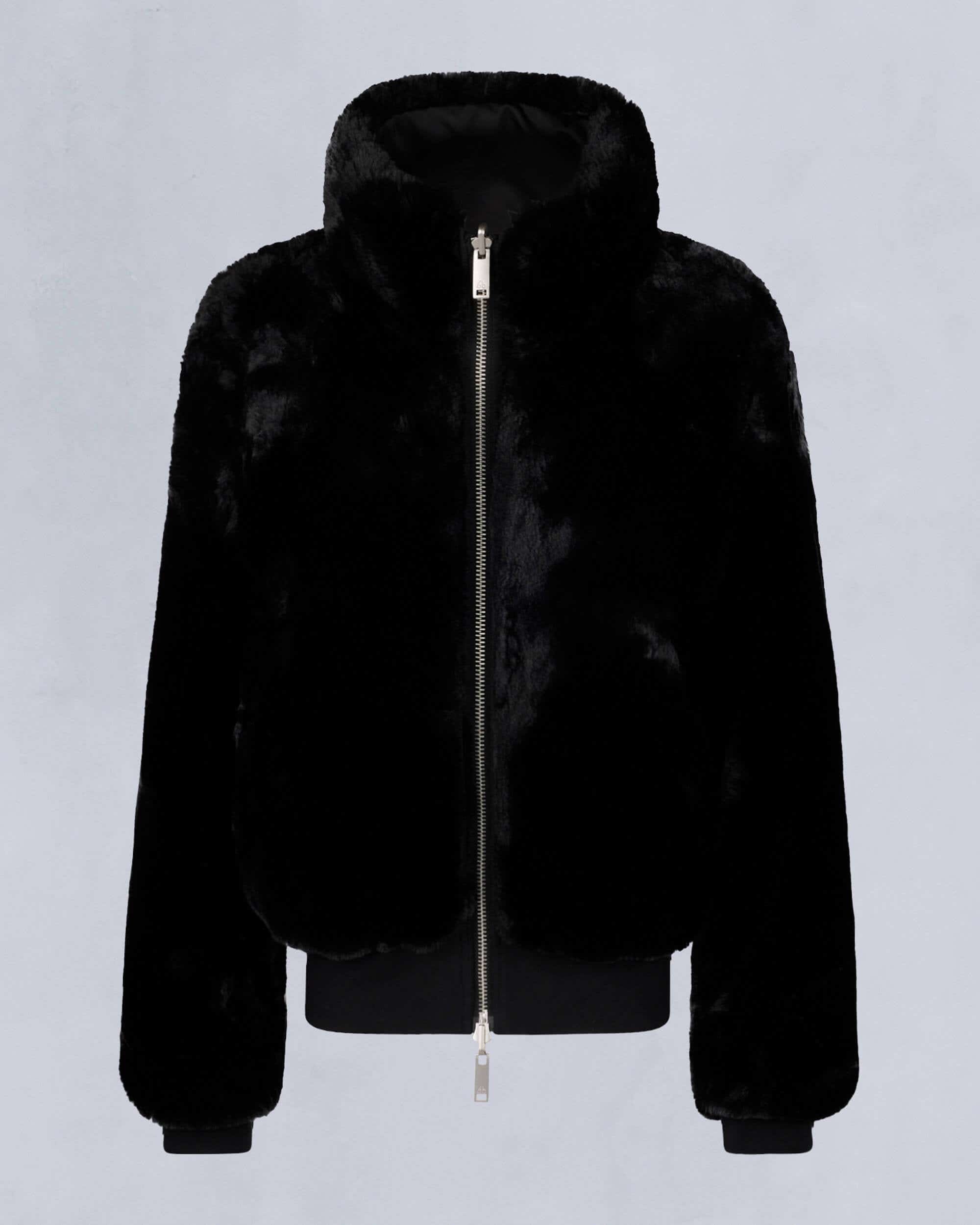 DEBBIE BUNNY SATIN BOMBER JACKET - 10