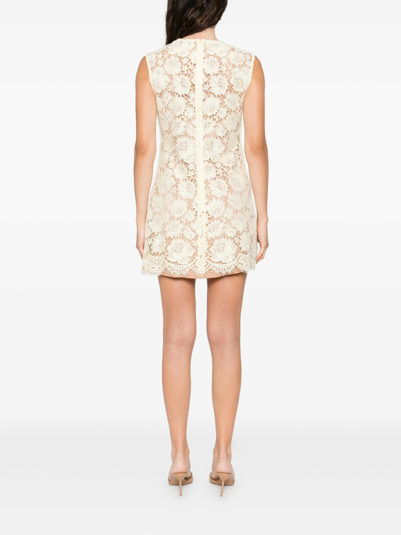 self-portrait Self-portrait Embellished Lace Pocket Mini Dress outlook