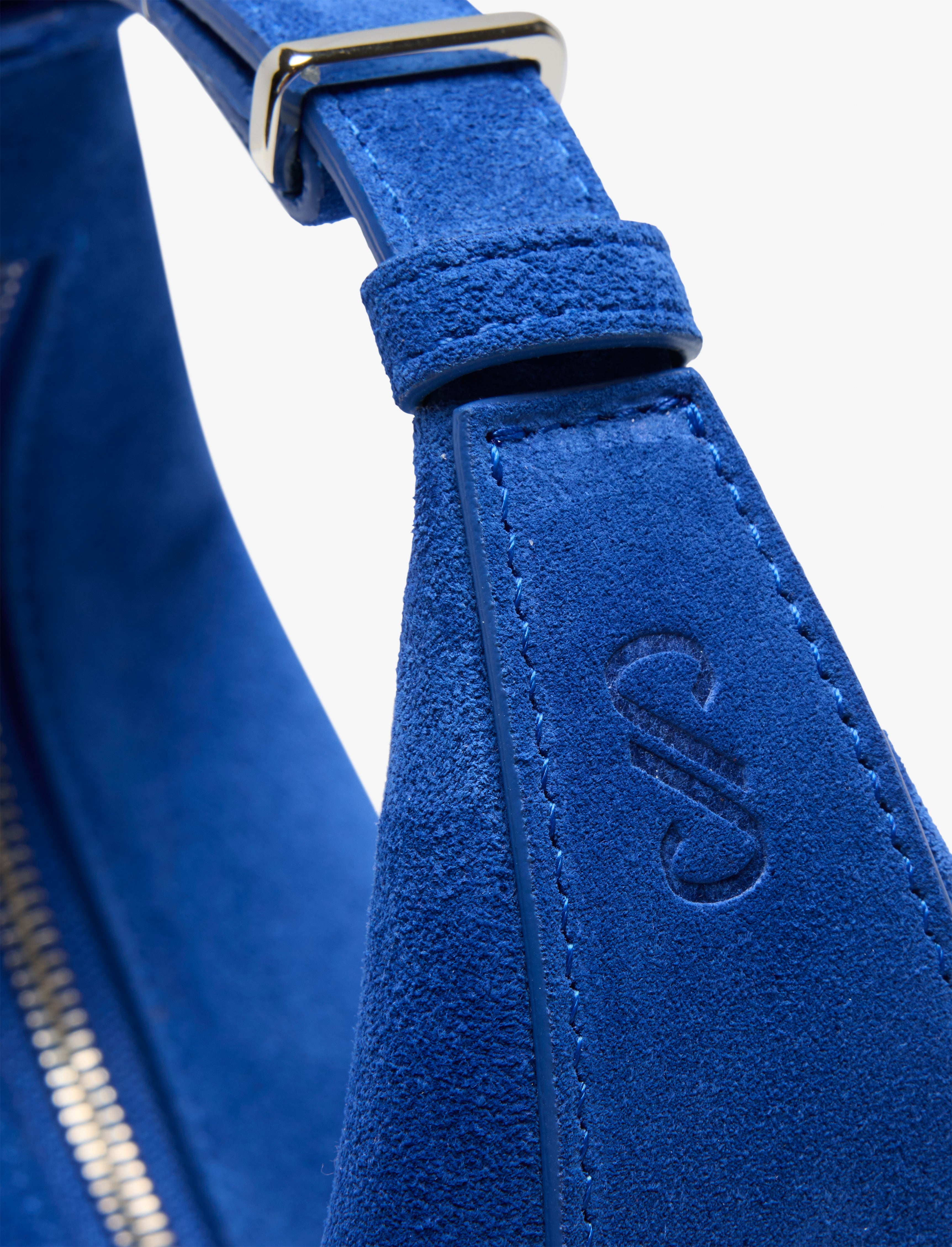 Mini Slide Bag in Soft Suede - 5
