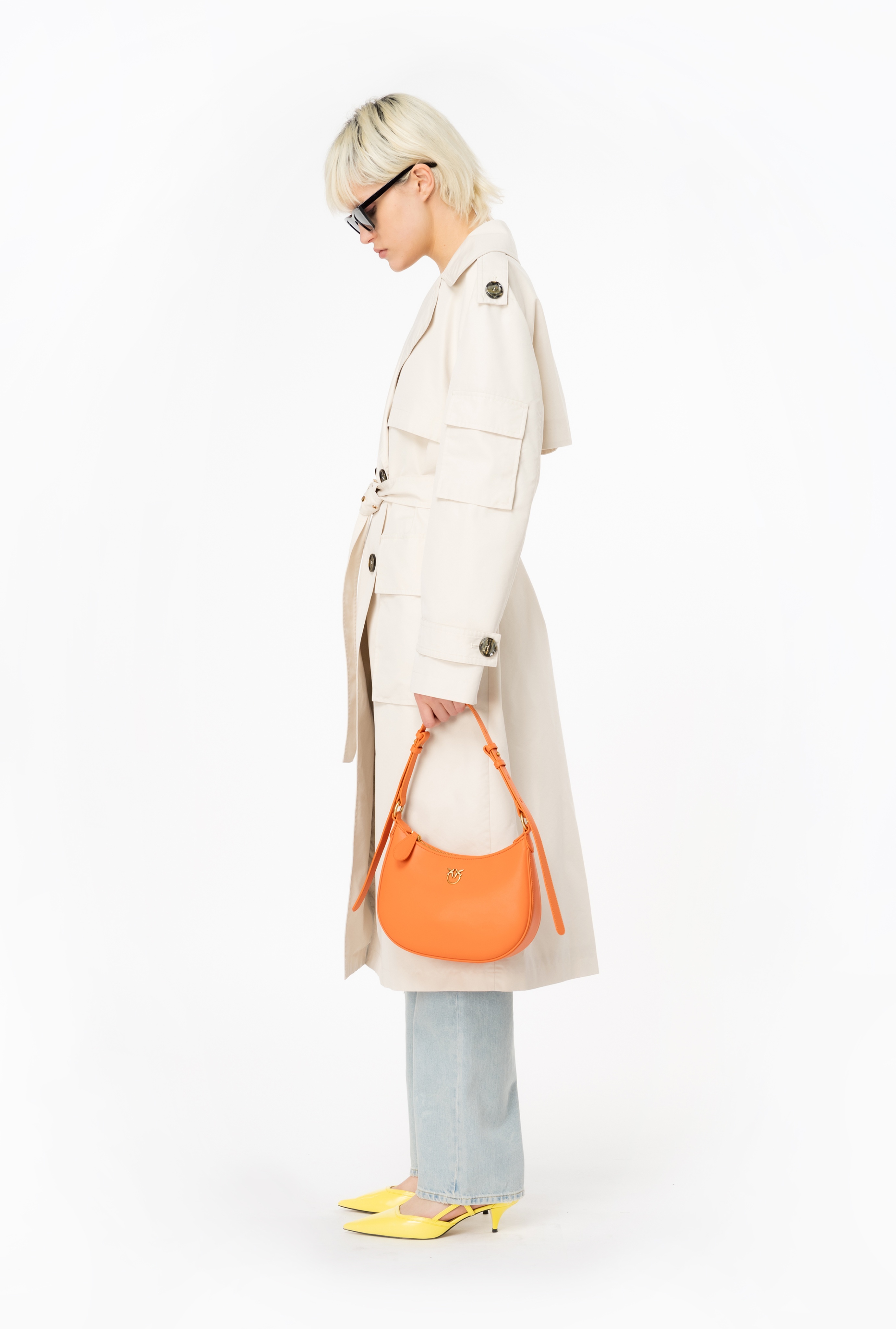 TECHNICAL GABARDINE TRENCH COAT - 3