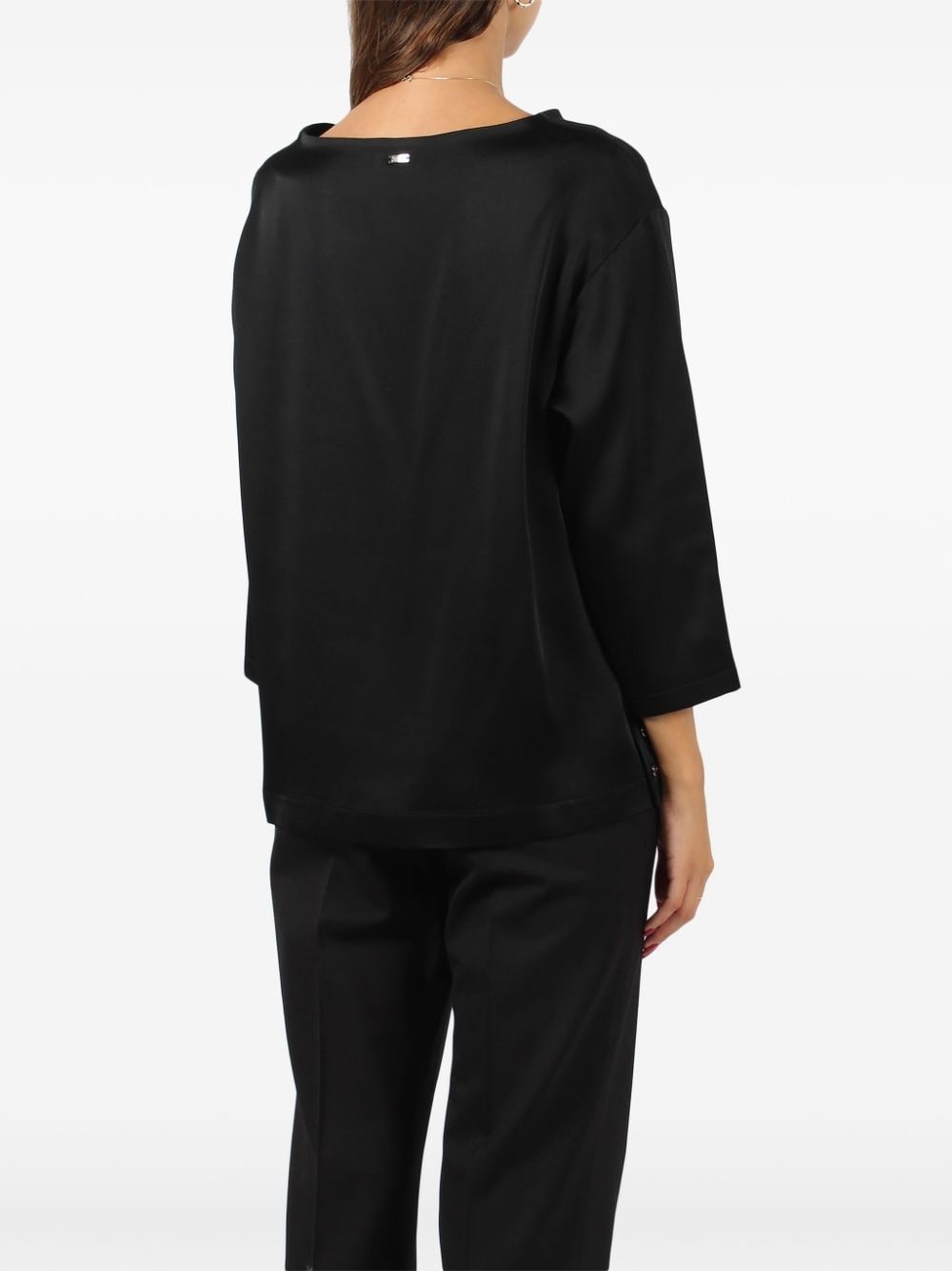 satin-weave top - 4