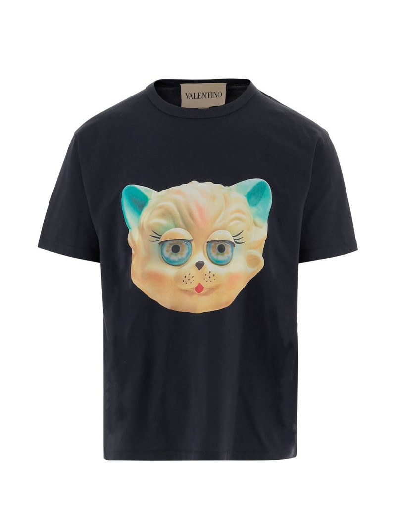 crew-neck printed T-shirt 1