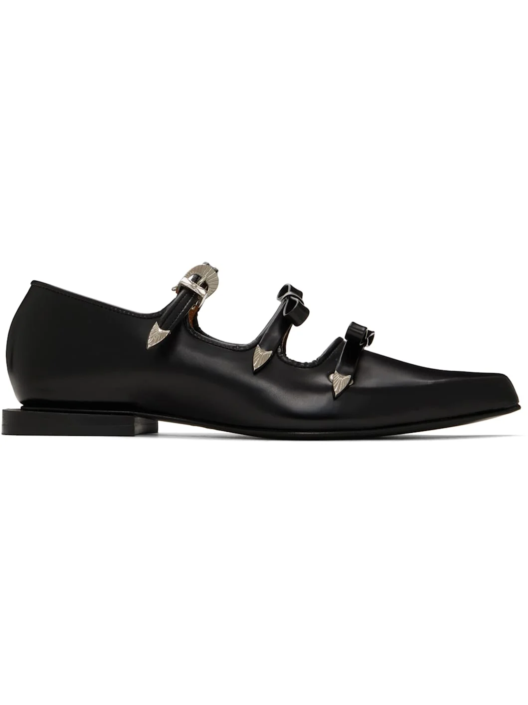 Black AJ1344 Loafers - 1