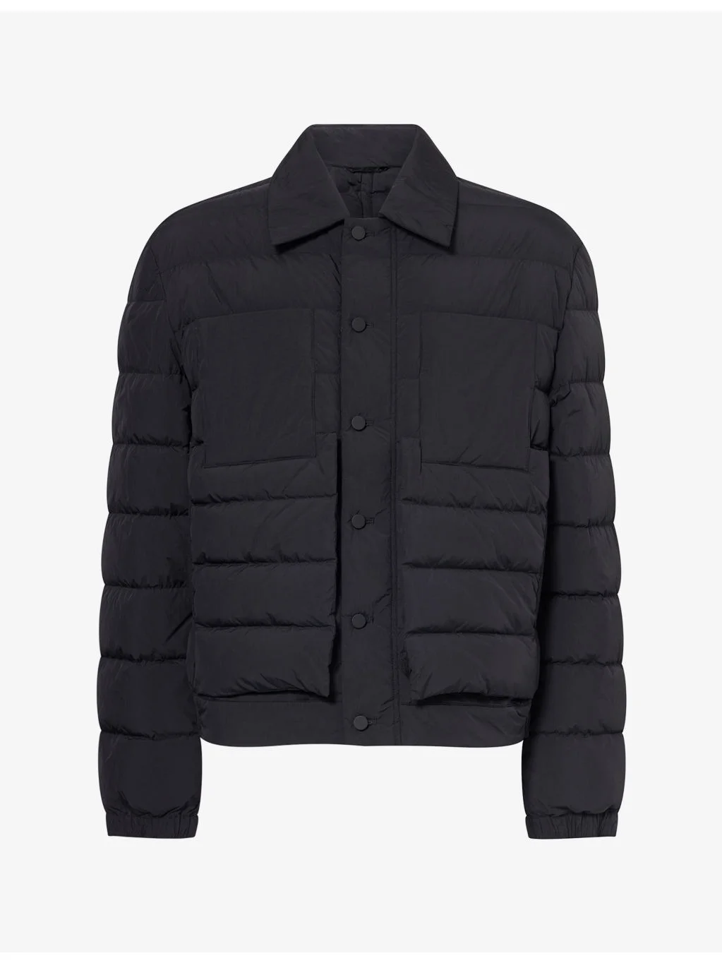 Down Padded Worker Nylon Jacket - 1