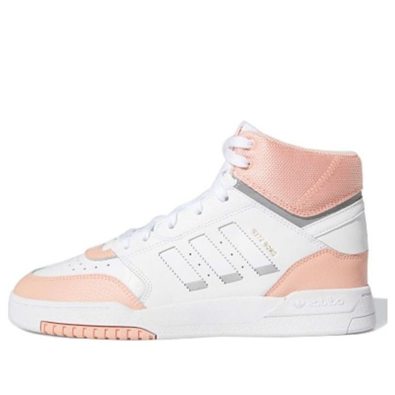 (WMNS) adidas originals Drop Step 'White Orangepink' EE6536 - 1